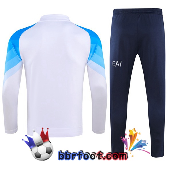 Survetement Foot SSC Naples Blanc 2023/2024