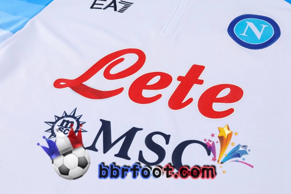 Survetement Foot SSC Naples Blanc 2023/2024