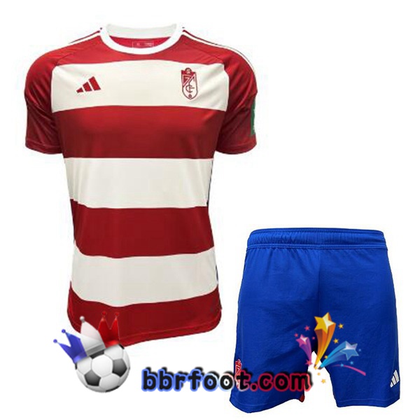 Maillot Foot Granada CF Enfant Domicile Rouge 2023/2024