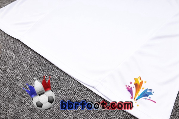 Polo Foot Manchester United + Pantalon Blanc 2023/2024