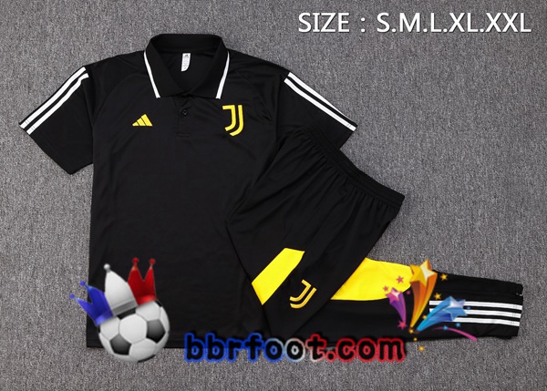 Polo Foot Juventus + Pantalon Noir 2023/2024