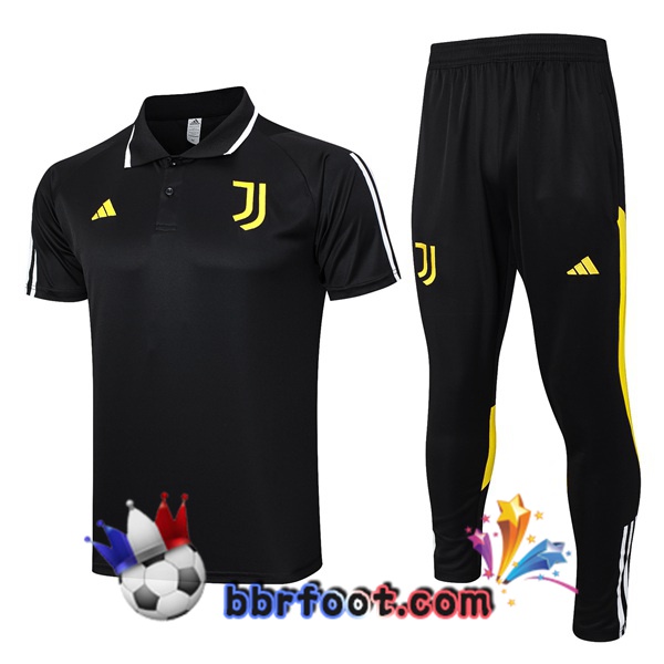 Polo Foot Juventus + Pantalon Noir 2023/2024