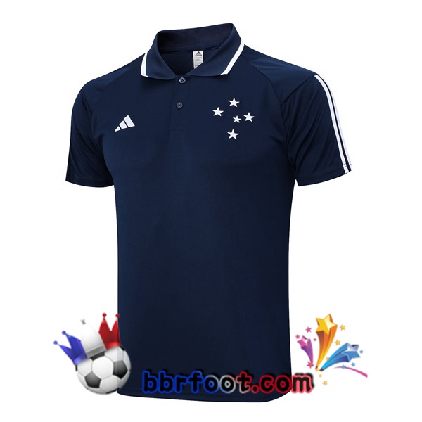 Polo Foot Cruzeiro EC Bleu Royal 2023/2024