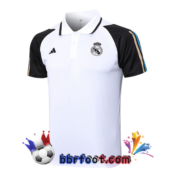 Polo Foot Real Madrid Blanc 2023/2024