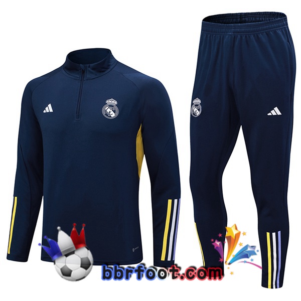 Survetement Foot Real Madrid Bleu Royal 2023/2024