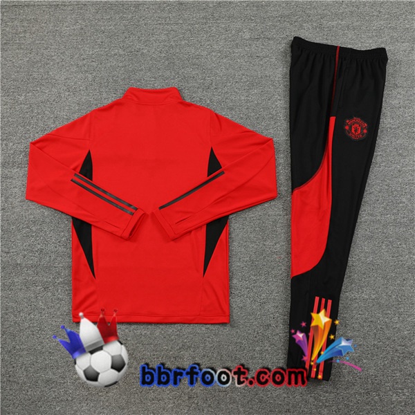 Survetement Foot Manchester United Rouge 2023/2024