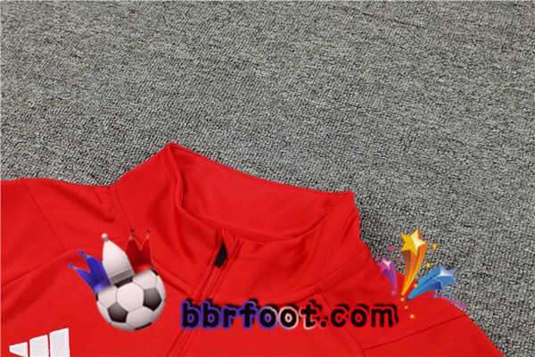 Survetement Foot Manchester United Rouge 2023/2024