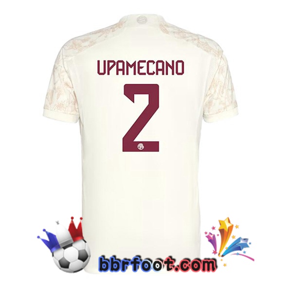 Maillot Foot Bayern Munich (Upamecano 2) Third Jaune 2023/2024