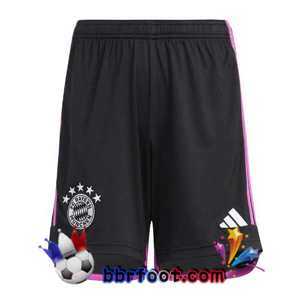 Maillot Foot Bayern Munich Exterieur Noir 2023/2024