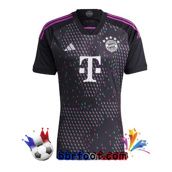 Maillot Foot Bayern Munich Exterieur Noir 2023/2024