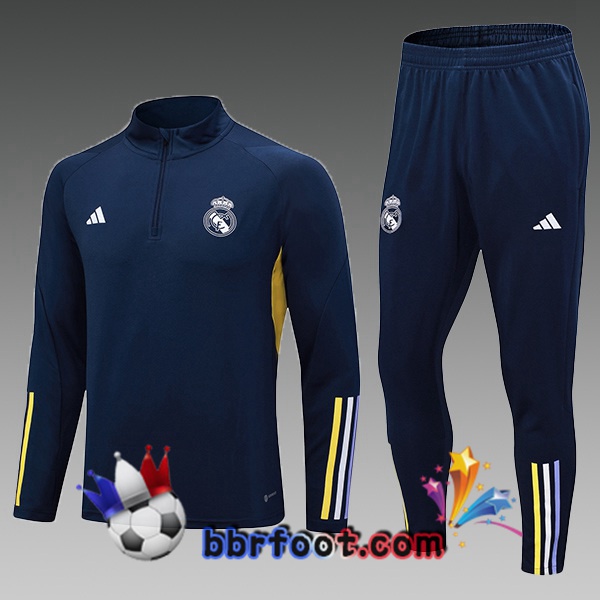 Survetement Foot Real Madrid Enfant Bleu Royal 2023/2024