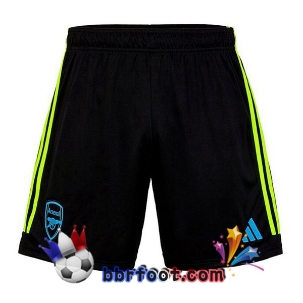 Short Foot Arsenal Exterieur Noir 2023/2024
