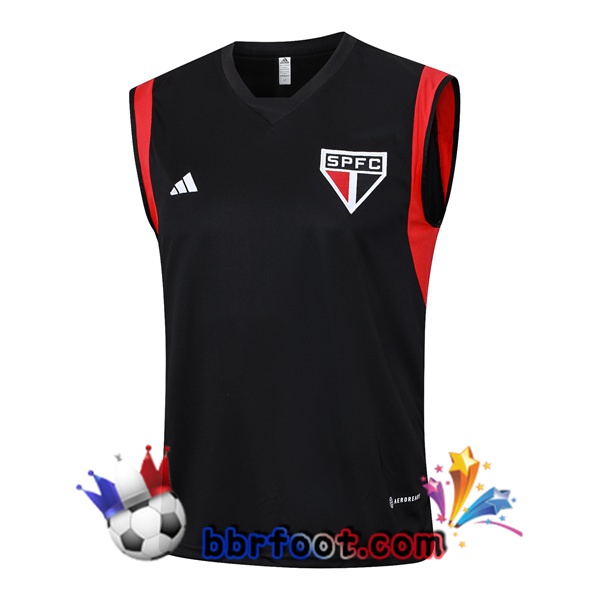 Gilet Foot Sao Paulo FC Noir 2023/2024