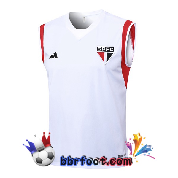 Gilet Foot Sao Paulo FC Blanc 2023/2024