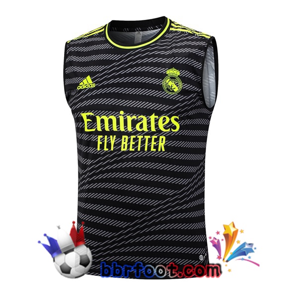 Gilet Foot Real Madrid Noir 2023/2024