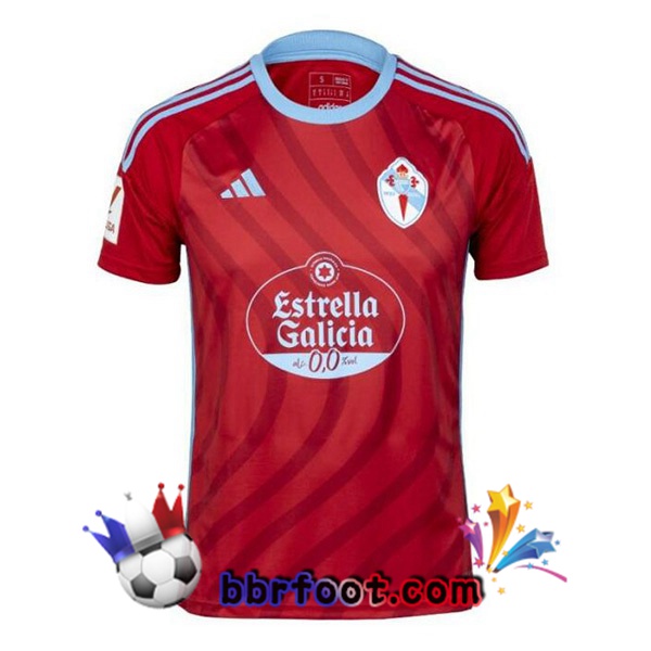 Maillot Foot Celta Vigo Exterieur Rouge 2023/2024