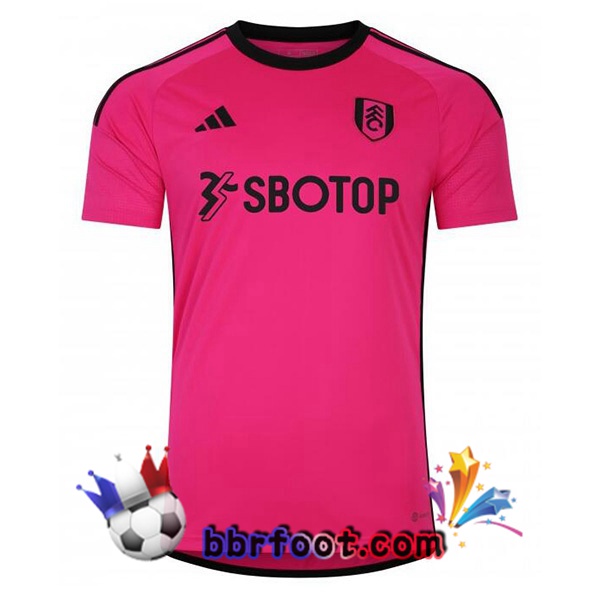 Maillot Foot Fulham FC Exterieur Rose 2023/2024