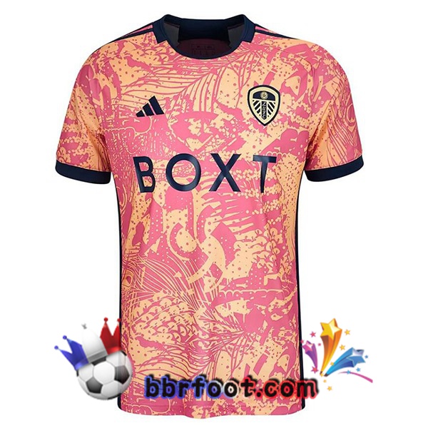 Maillot Foot Leeds United Third Rose 2023/2024