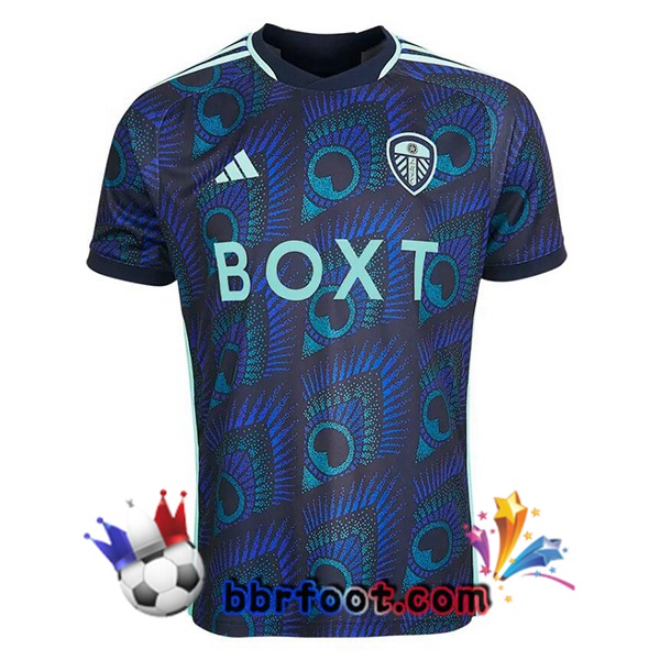 Maillot Foot Leeds United Exterieur Bleu 2023/2024