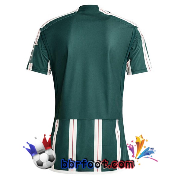 Maillot Foot Manchester United Exterieur Vert 2023/2024