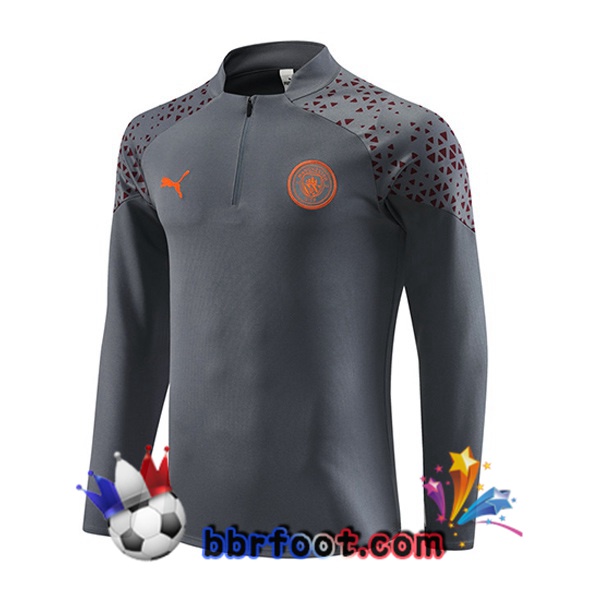 Sweatshirts Homme Manchester City Gris 2023/2024