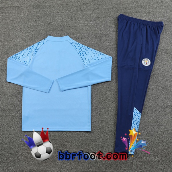 Survetement Foot Manchester City Bleu 2023/2024