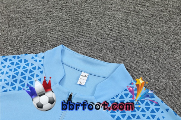 Survetement Foot Manchester City Bleu 2023/2024
