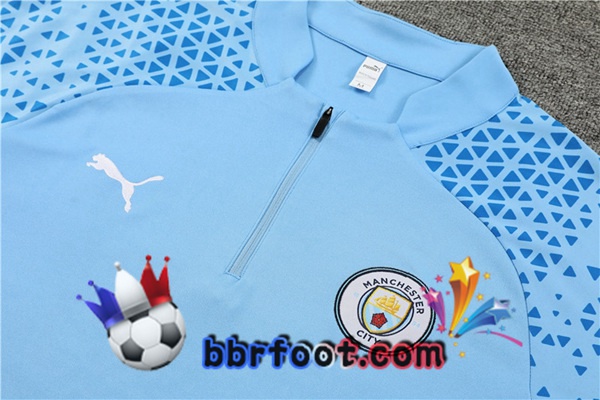 Survetement Foot Manchester City Bleu 2023/2024