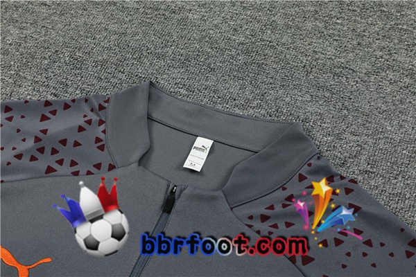 Survetement Foot Manchester City Gris 2023/2024
