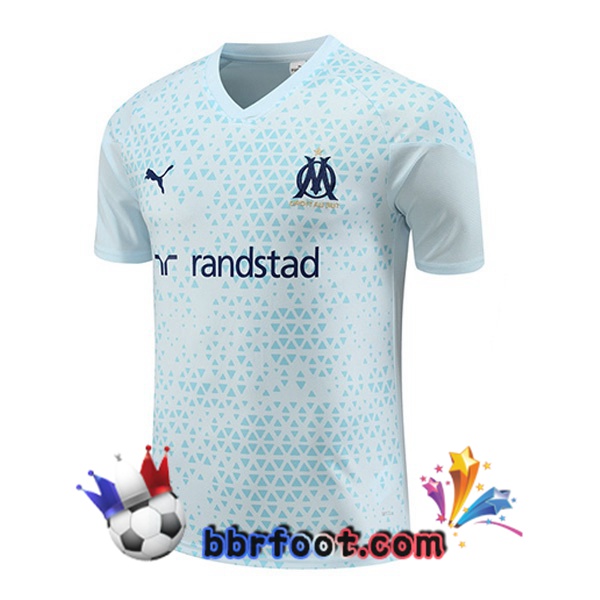 Training T-Shirts Marseille OM Bleu 2023/2024