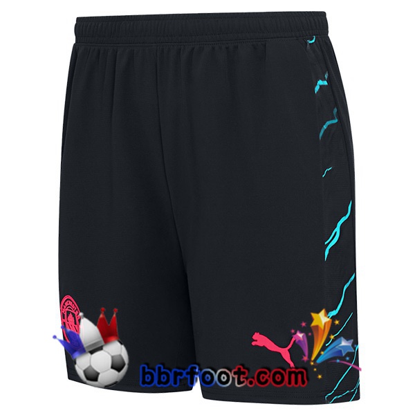 Short Foot Manchester City Third Bleu Noir 2023/2024