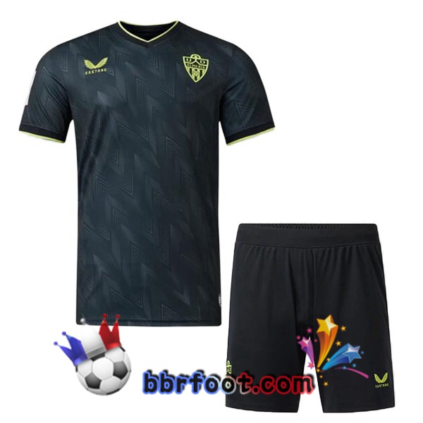 Maillot Foot UD Almeria Enfant Exterieur Bleu 2023/2024