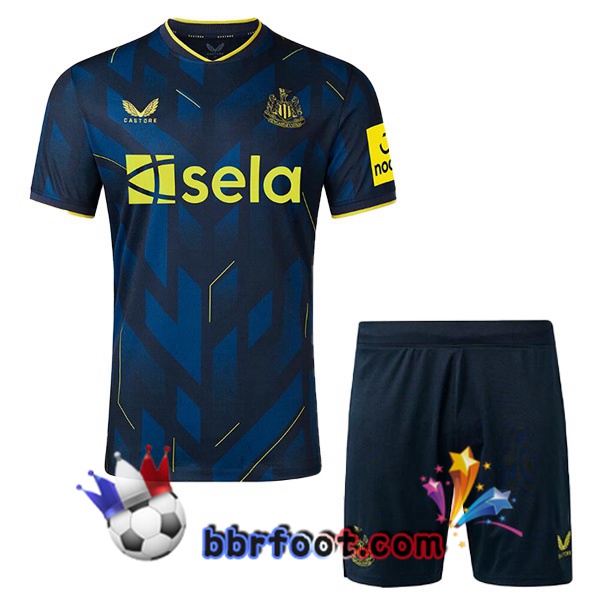 Maillot Foot Newcastle United Enfant Third Bleu 2023/2024