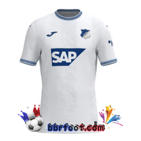 Maillot Foot TSG Hoffenheim Exterieur Blanc 2023/2024