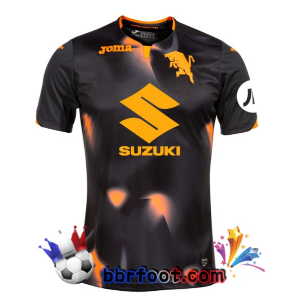 Maillot Foot Torino FC Third Noir 2023/2024