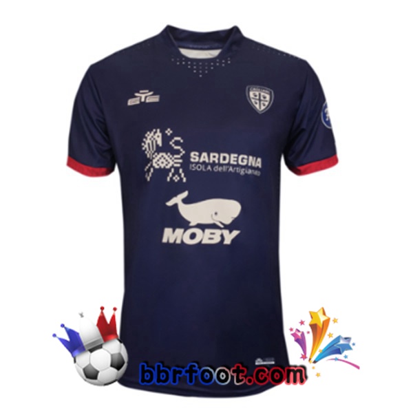 Maillot Foot Cagliari Calcio Third Bleu Royal 2023/2024