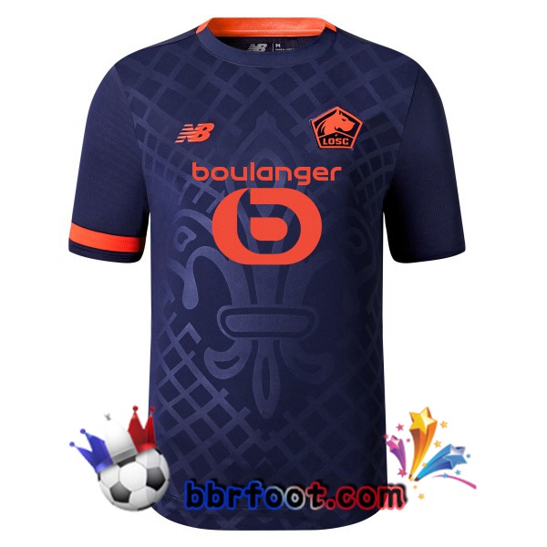 Maillot Foot Lille OSC Third Noir 2023/2024