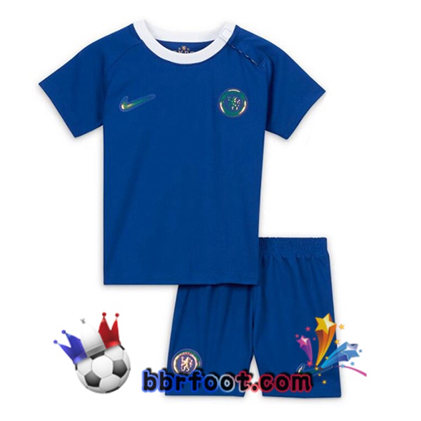 Maillot Foot FC Chelsea Enfant Domicile Bleu 2023/2024
