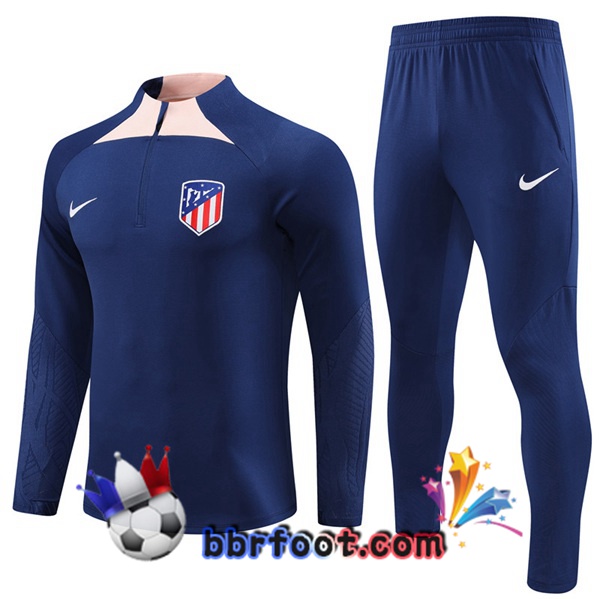 Survetement Foot Atletico Madrid Bleu Royal 2023/2024