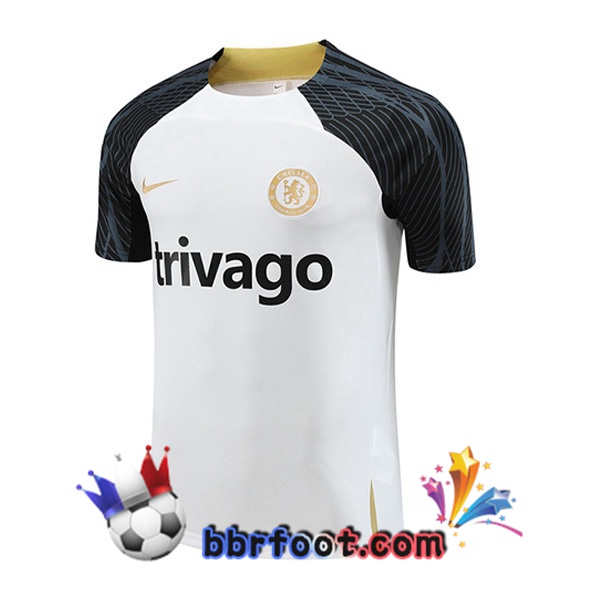Training T-Shirts FC Chelsea Blanc 2023/2024