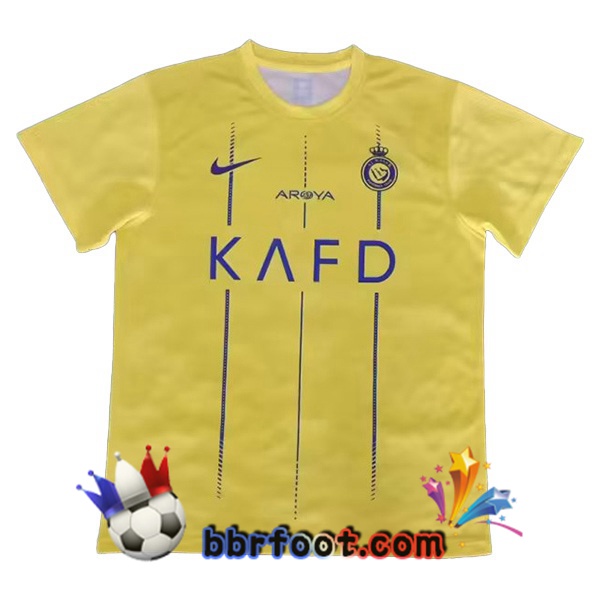 Maillot Foot Al-Nassr FC Domicile Jaune 2023/2024