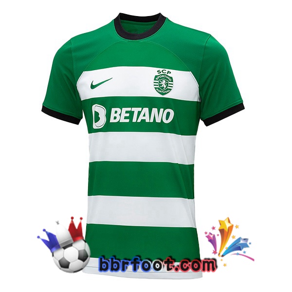 Maillot Foot Sporting CP Domicile Vert 2023/2024