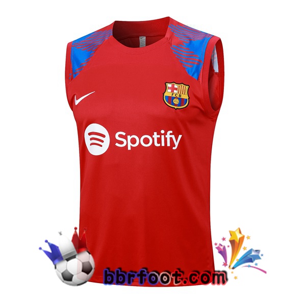 Gilet Foot FC Barcelone Rouge 2023/2024