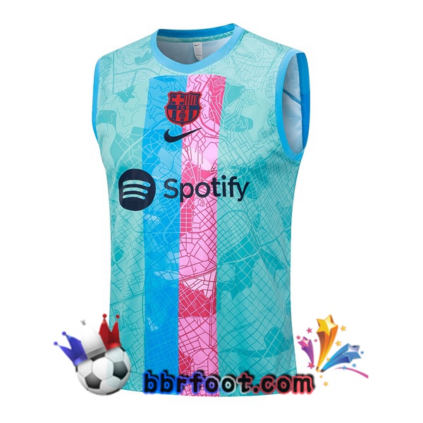 Gilet Foot FC Barcelone Vert 2023/2024