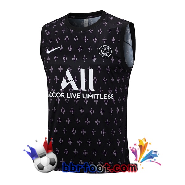 Gilet Foot Paris PSG Noir 2023/2024