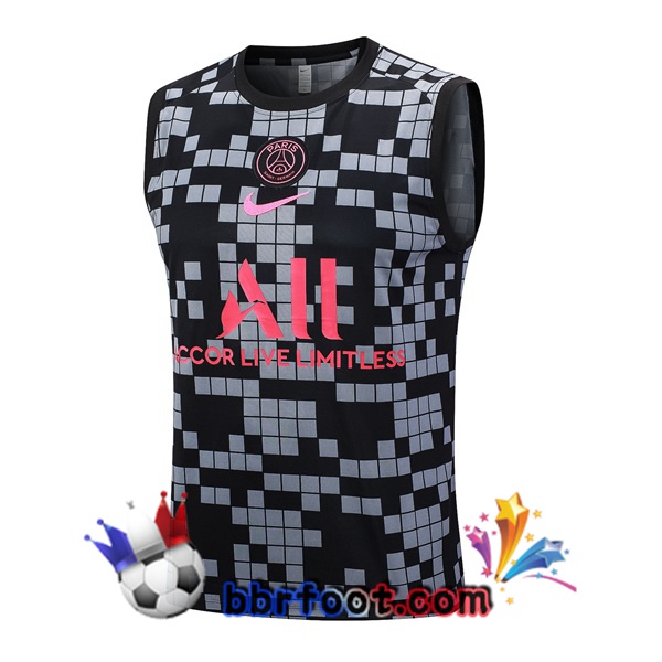 Gilet Foot Paris PSG Gris 2023/2024