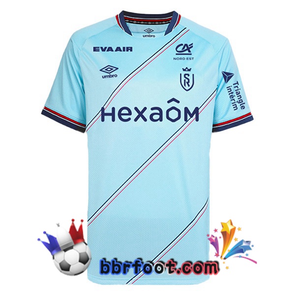 Maillot Foot Stade de Reims Exterieur Bleu 2023/2024
