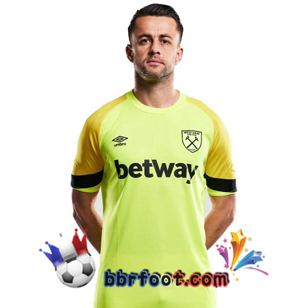 Maillot Foot West Ham Gardien de but Jaune 2023/2024