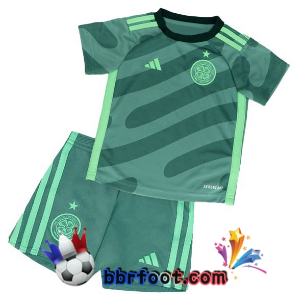 Maillot Foot Celtic FC Enfant Third Vert 2023/2024