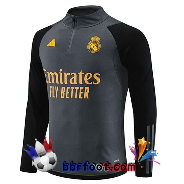 Sweatshirts Homme Real Madrid Gris 2023/2024